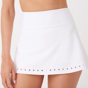 Gigi C Susie Skirt/Skort in White Size L